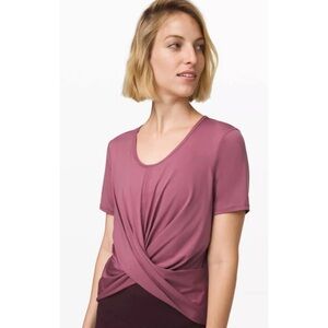 lululemon athletica Short Sleeve do the daily